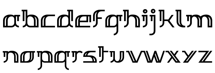 Margarette 01 Font LOWERCASE