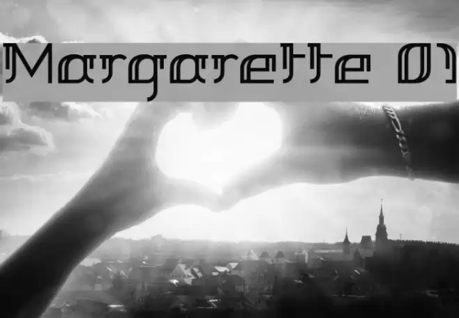 Margarette 01 Font examples