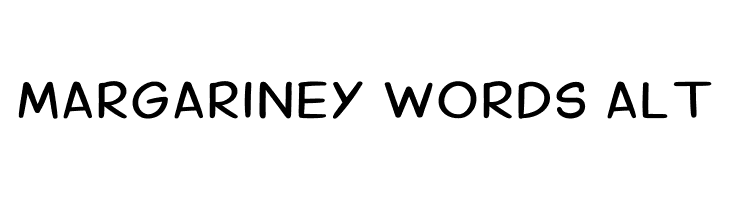 Margariney Words Alt  Frei Schriftart Herunterladen