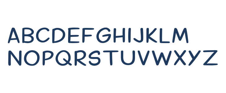 Margariney Words Alt Lowercase