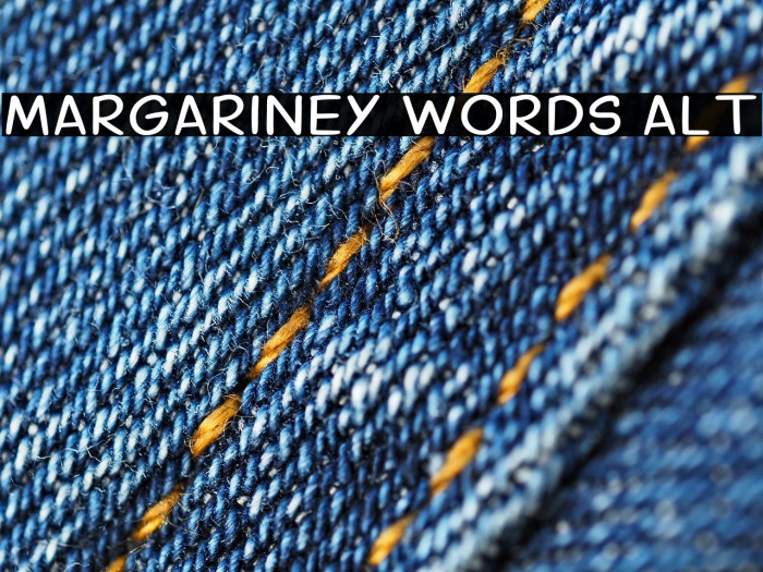 Margariney Words Alt Example 3