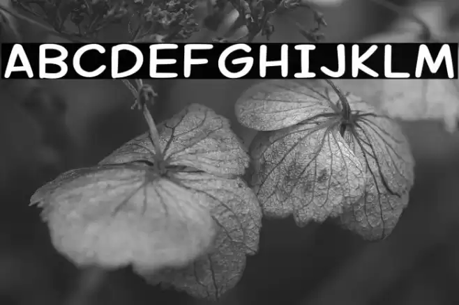 Margariney Words Bold Alt Font examples