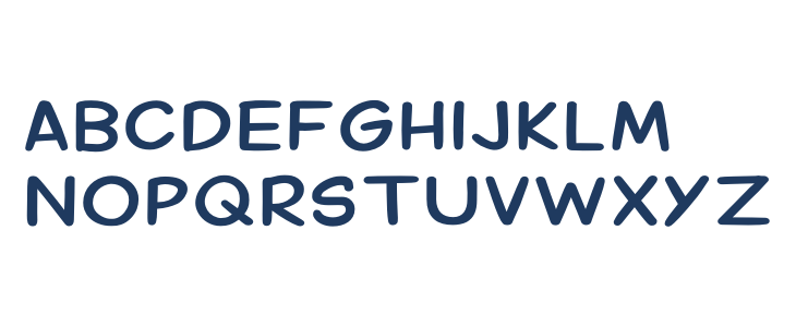 Margariney Words Bold Alt Lowercase