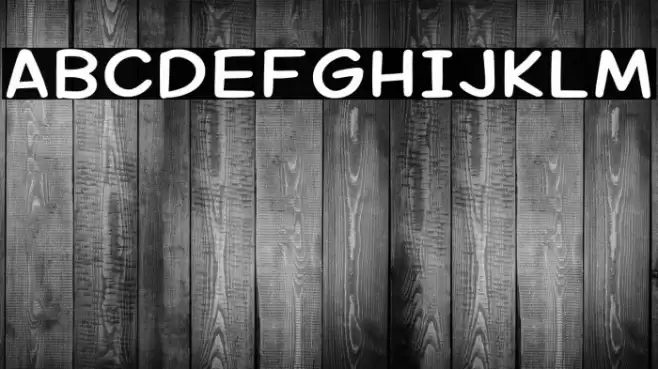 Margariney Words Bold Font examples