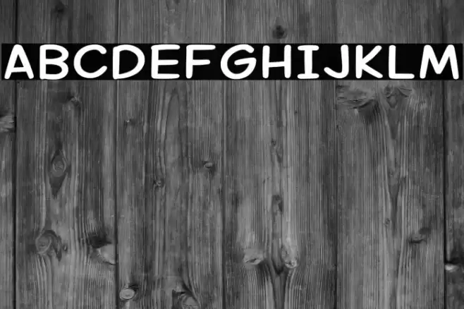 Margariney Words Bold Font examples