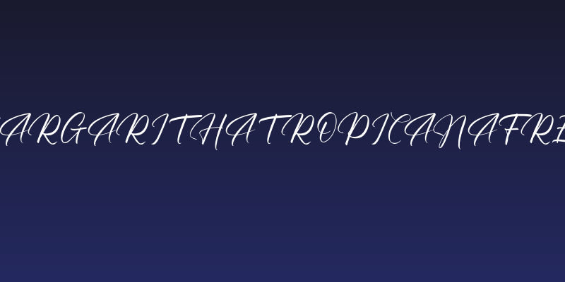 MargarithaTropicanaFREE Social Header