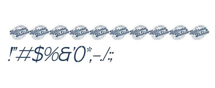 Margelin DEMO VERSION Italic Other Characters