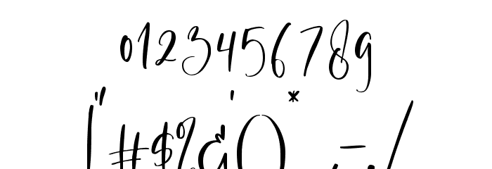Margenta Font OTHER CHARS