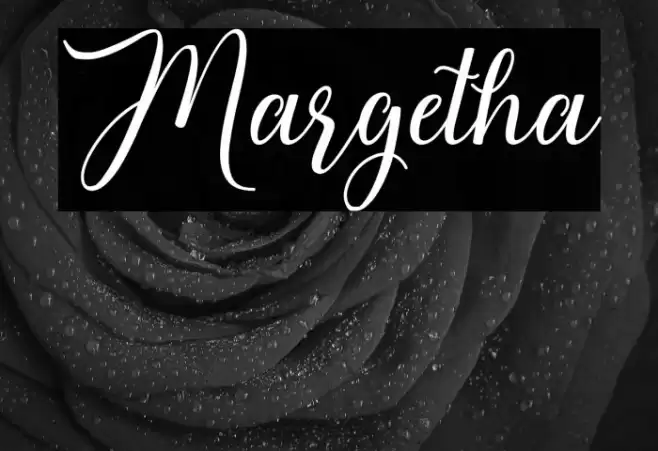 Margetha Font examples
