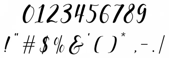 MargettaFreeVersion Font OTHER CHARS