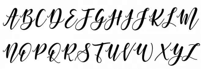 MargettaFreeVersion Font Litere mari