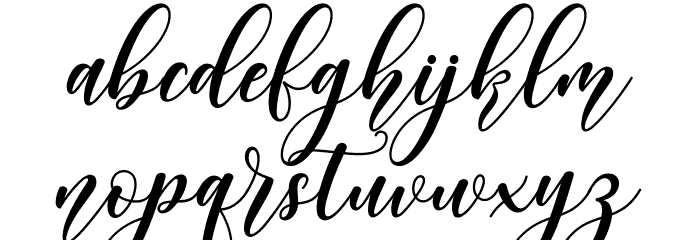 MargettaFreeVersion Font LOWERCASE