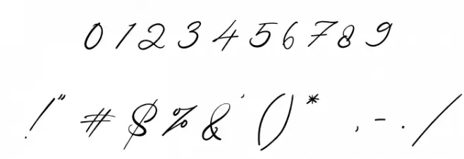 Margharita Font OTHER CHARS