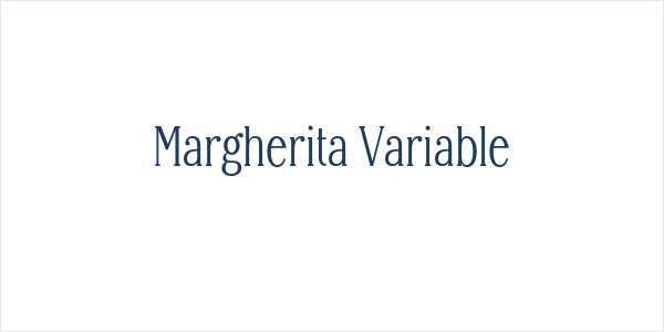 Margherita Variable Logo