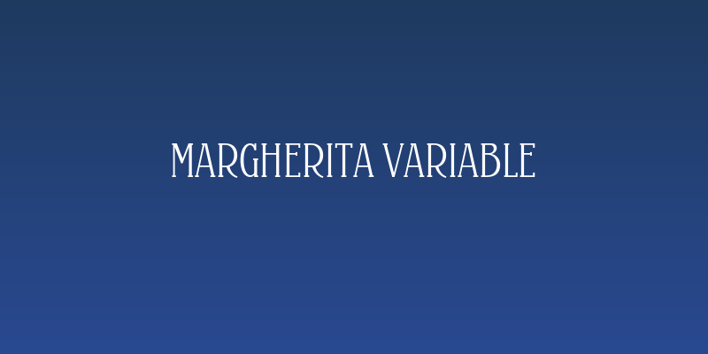 Margherita Variable Social Header