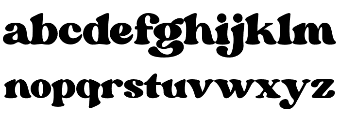 Margin DEMO Font LOWERCASE