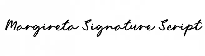 Margireta Signature Script  Descarca Fonturi Gratis