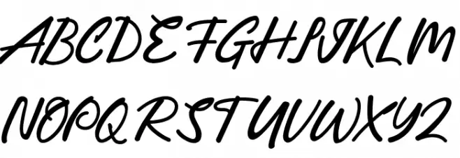Margireta Signature Script خط أحرف كبيرة