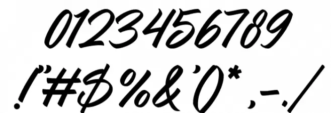 Margo Font OTHER CHARS