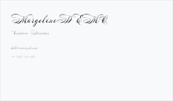 MargolineDEMO Business Card