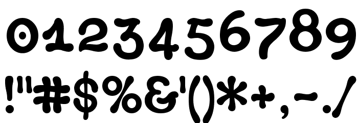 Margot Bold Font OTHER CHARS