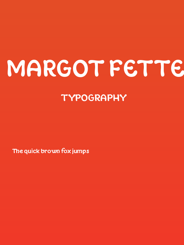 Margot Fette Poster