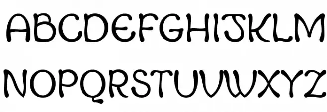Margot Small Capitals फ़ॉन्ट अपरकेस