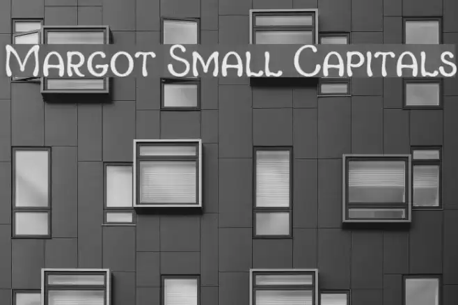 Margot Small Capitals Font examples