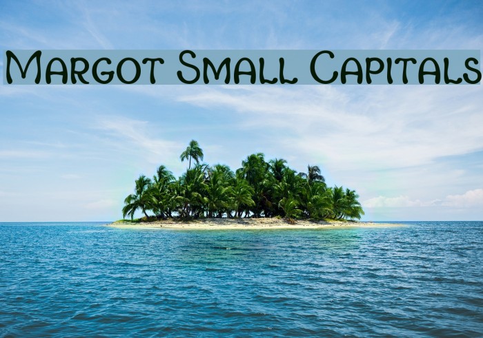 Margot Small Capitals Font examples