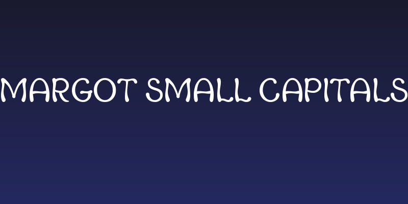 Margot Small Capitals Social Header