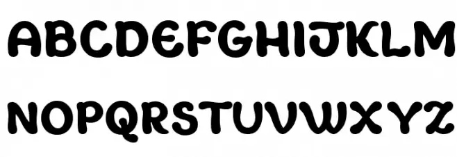 Margot Xtrafette Schriftart Groß