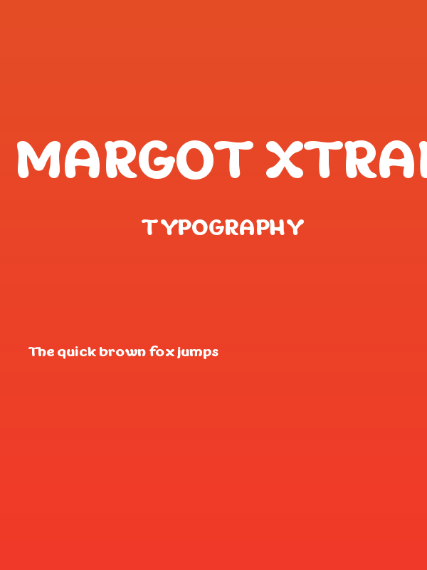 Margot Xtrafette Poster
