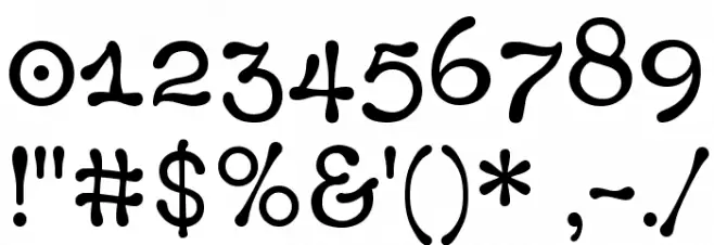 Margot Font OTHER CHARS