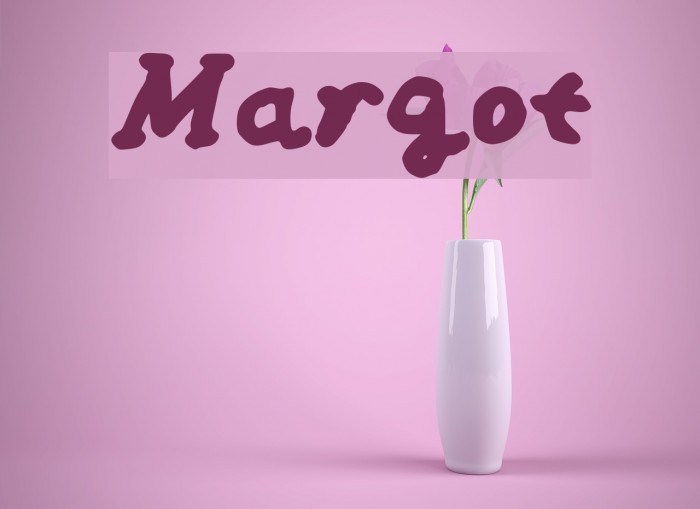 Margot Font examples