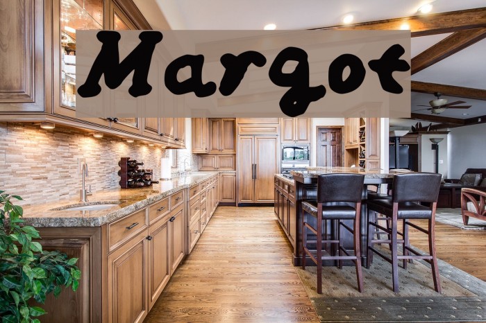Margot Font examples