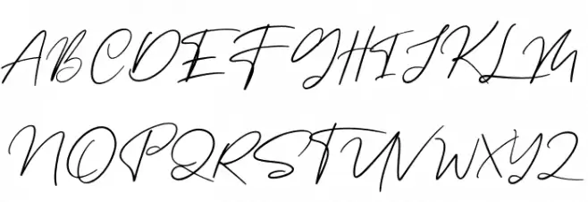 Margott Rooster Free Schriftart Groß