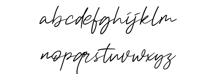 Margott Rooster Free Font LOWERCASE