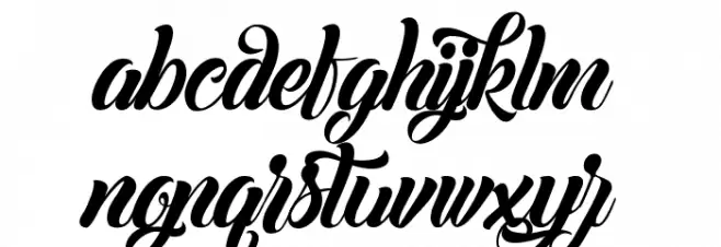 Margueritas 字体 小写