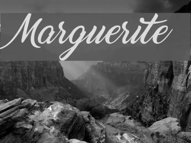 Marguerite Font examples