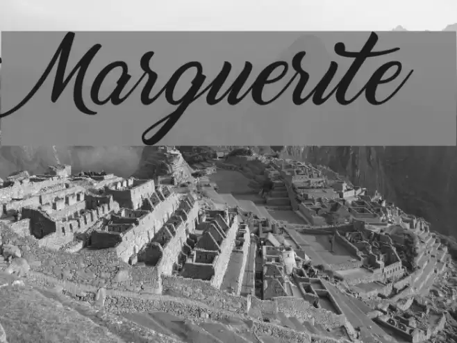 Marguerite Font examples