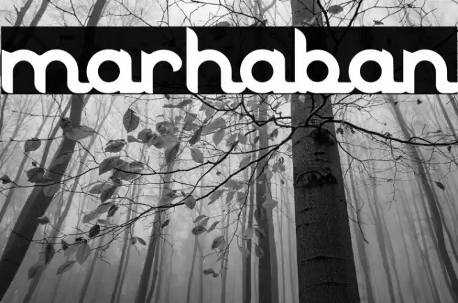 Marhaban Font examples