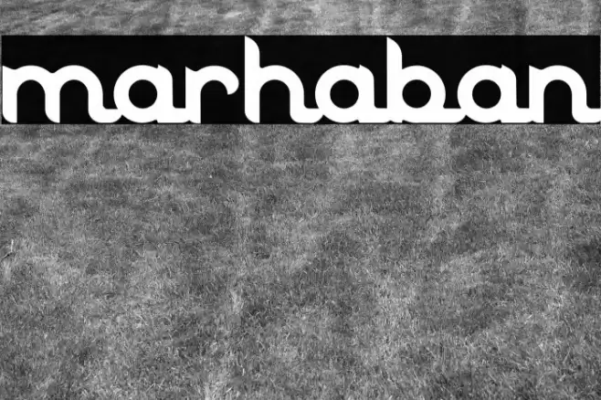 Marhaban Font examples