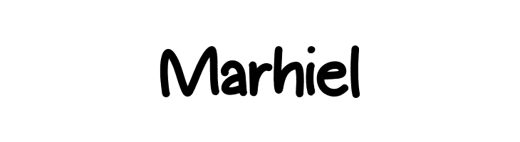 Marhiel  नि: शुल्क फ़ॉन्ट्स डाउनलोड