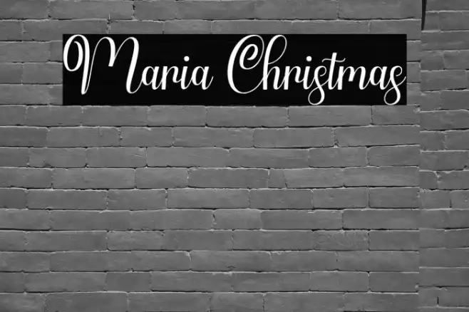 Maria Christmas Example 1