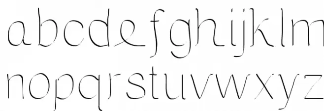 Maria Font LOWERCASE