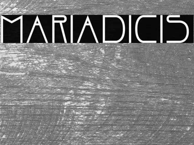 Mariadicis Example 1