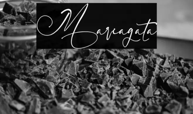 Mariagata Font examples