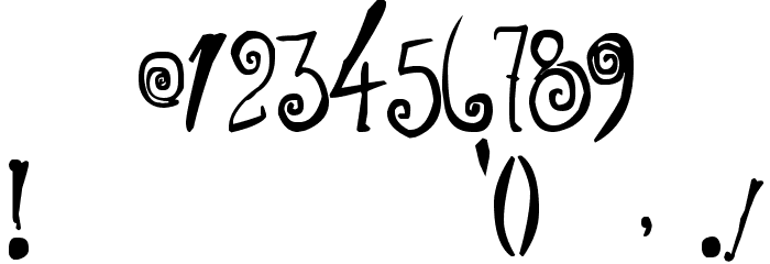 Mariana Peluso Font OTHER CHARS