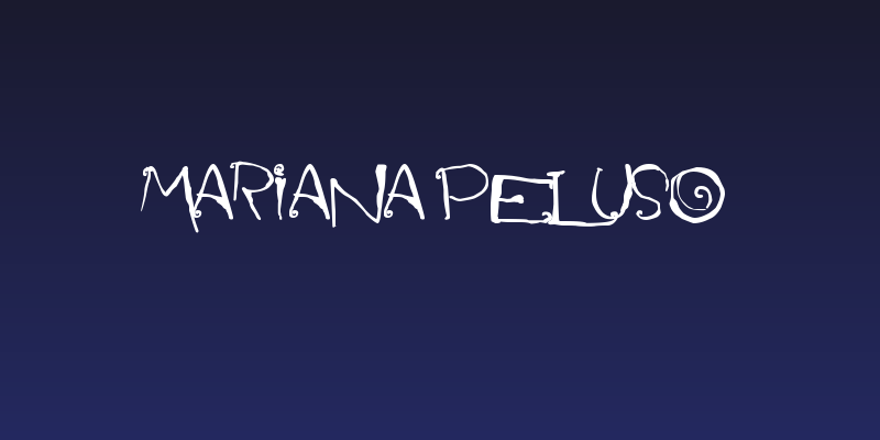 Mariana Peluso Social Header