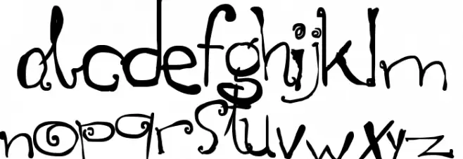 Mariana Peluso Font LOWERCASE